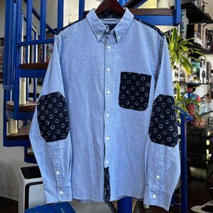 Penfield Patchwork Oxford Button-Up Shirt –  Men’s M